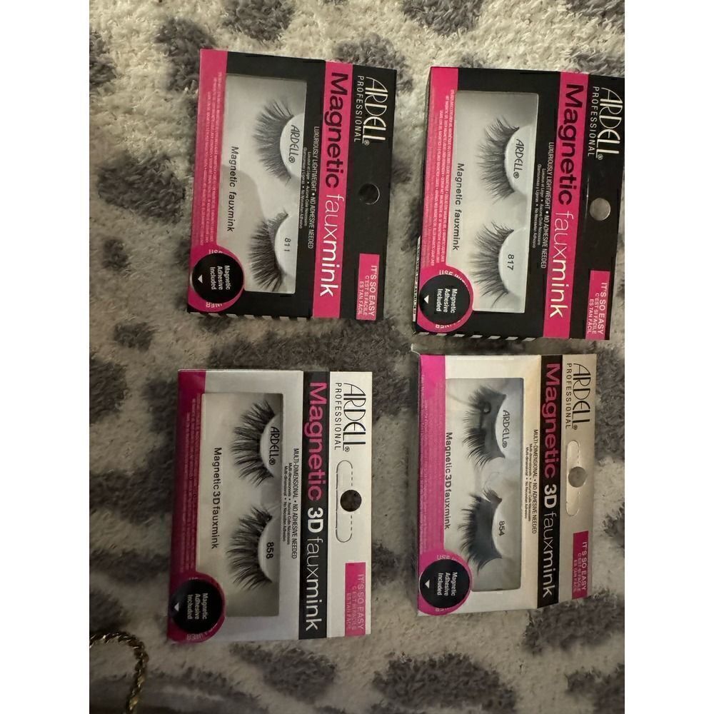 Beauty/makeup magentic eyelash lot- nip/nib ardell